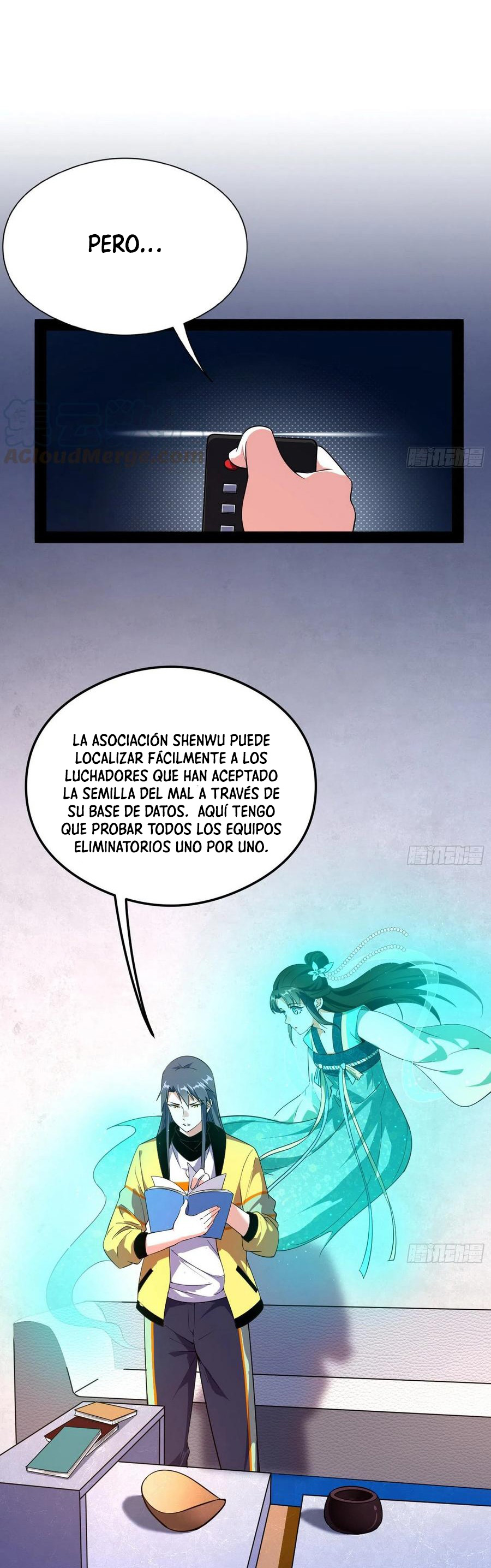 Soy un Dios Maligno Capitulo 165.2 página 18