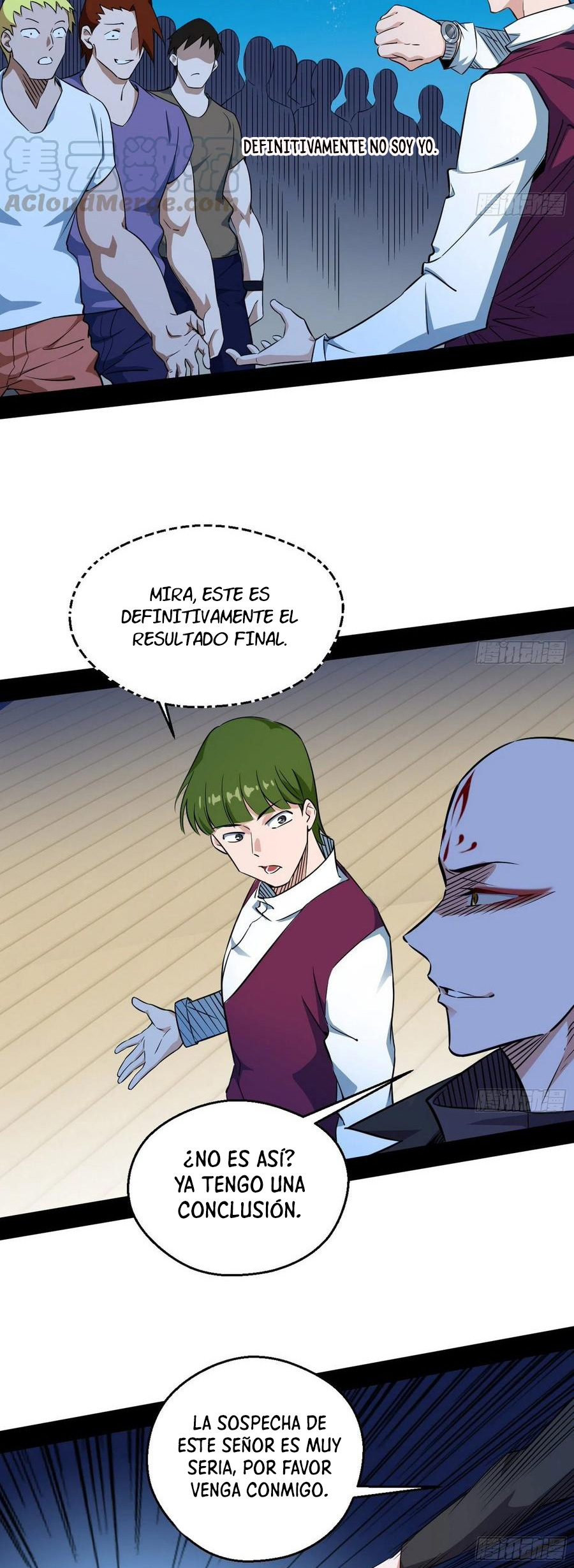 Soy un Dios Maligno Capitulo 166.2 página 7