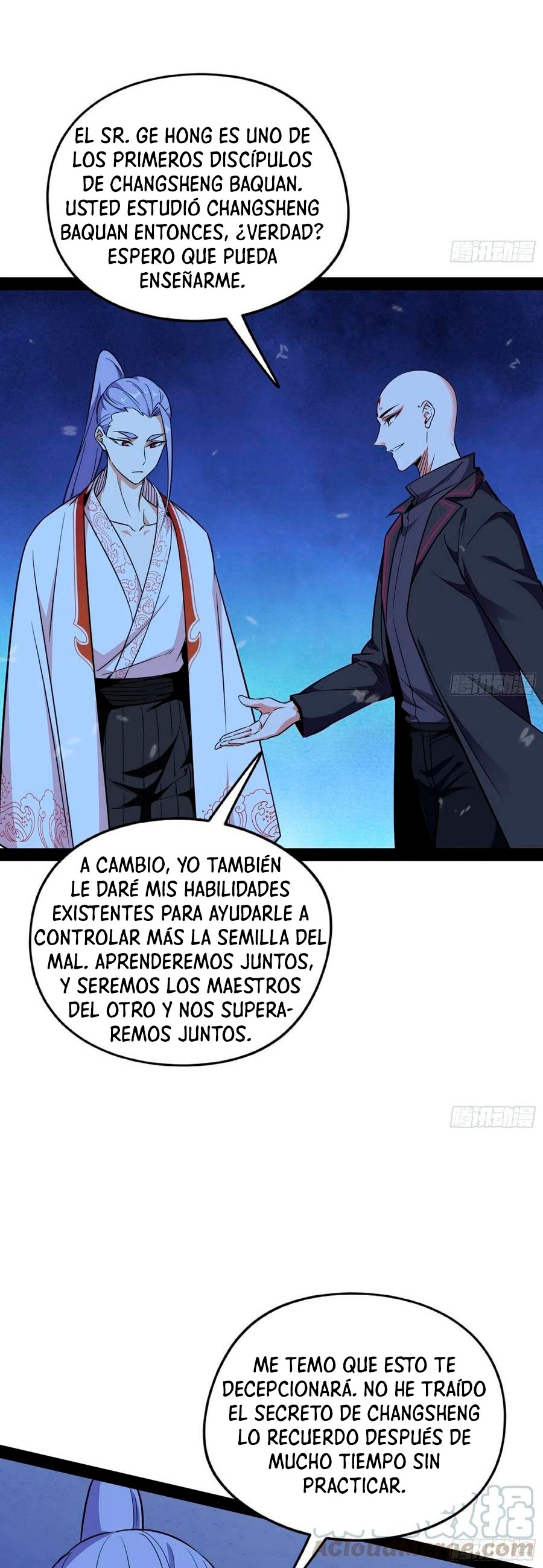 Soy un Dios Maligno Capitulo 174.2 página 9