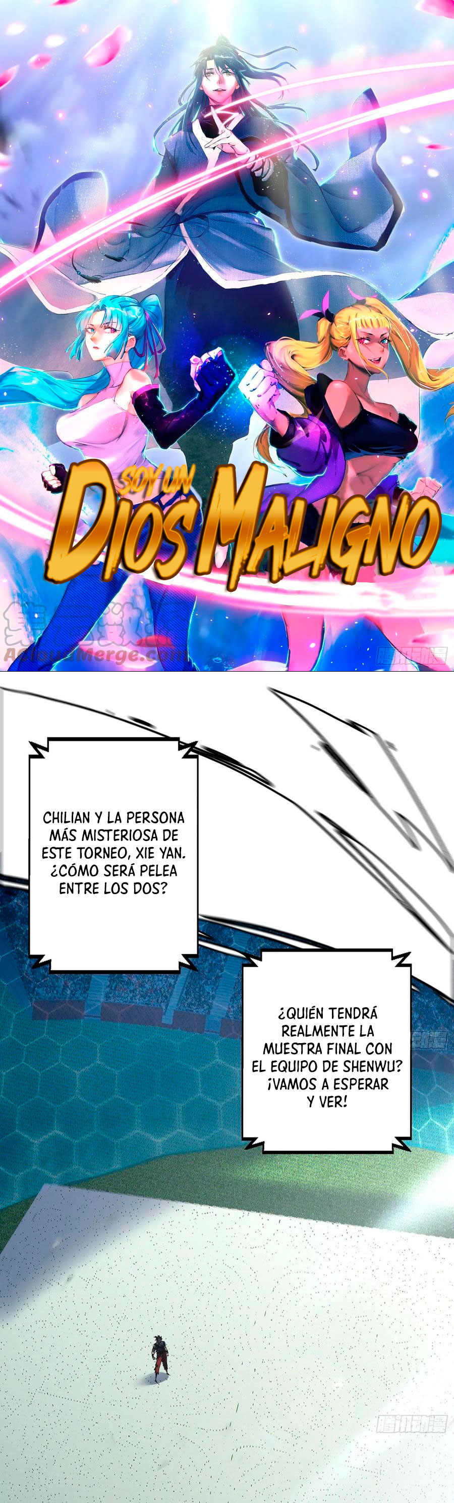 Soy un Dios Maligno Capitulo 177.1 página 3