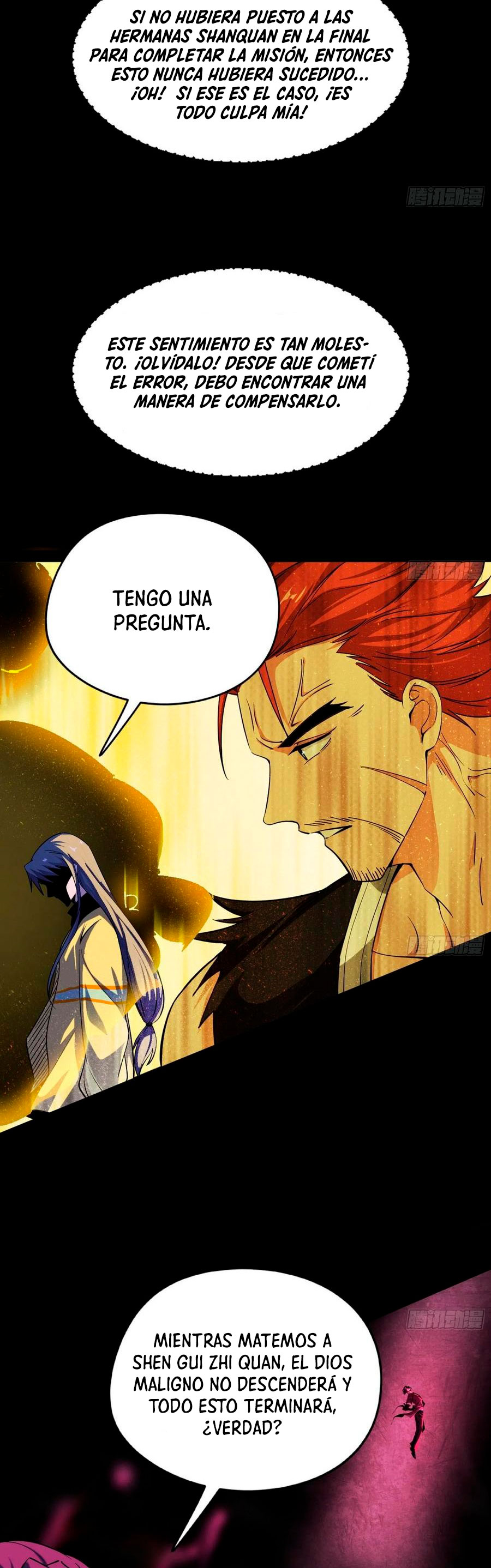Soy un Dios Maligno Capitulo 183.2 página 22