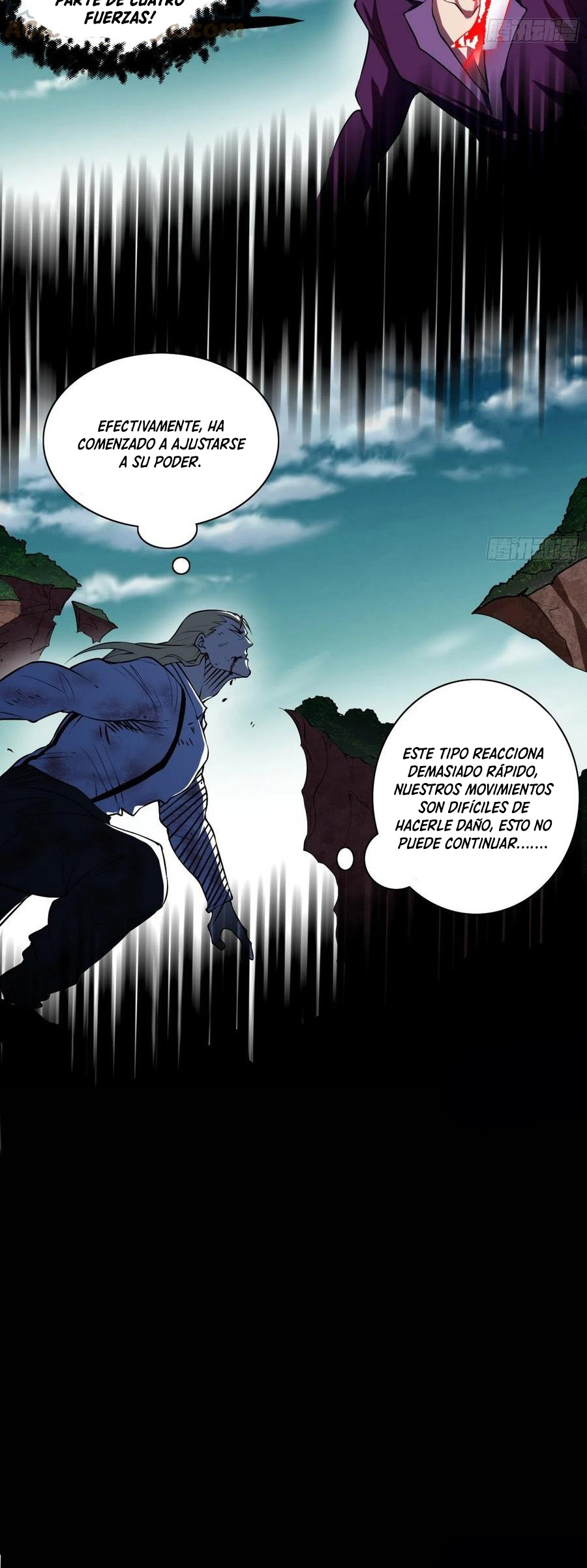 Soy un Dios Maligno Capitulo 186.2 página 9