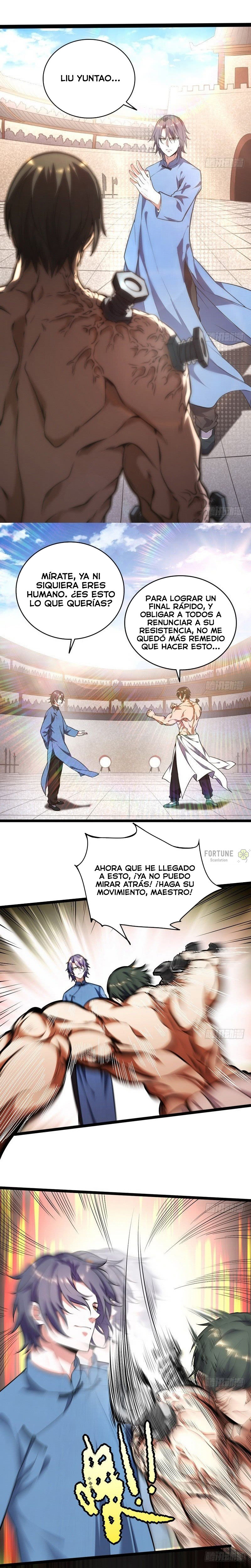 Soy un Dios Maligno Capitulo 20: Dios De Las Artes Marciales página 4