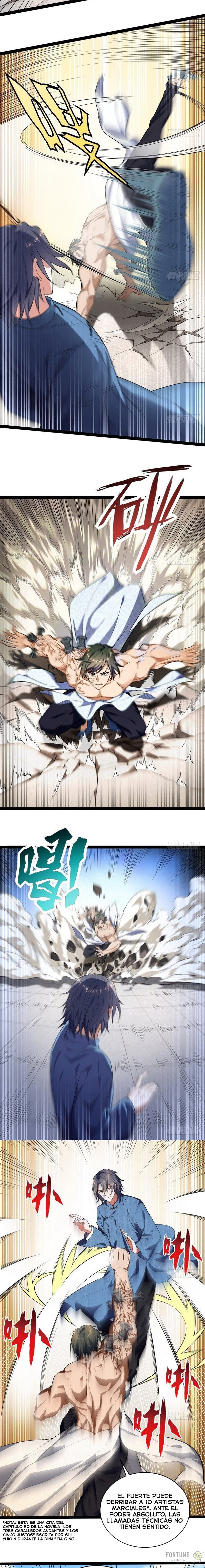 Soy un Dios Maligno Capitulo 20: Dios De Las Artes Marciales página 6