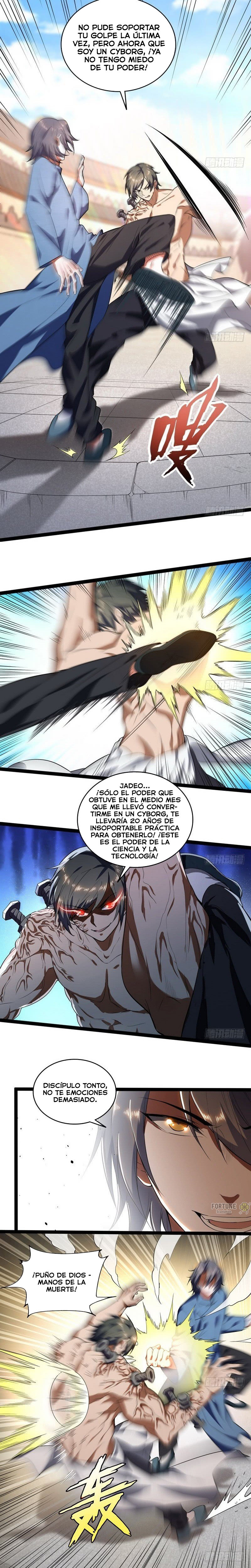 Soy un Dios Maligno Capitulo 20: Dios De Las Artes Marciales página 7