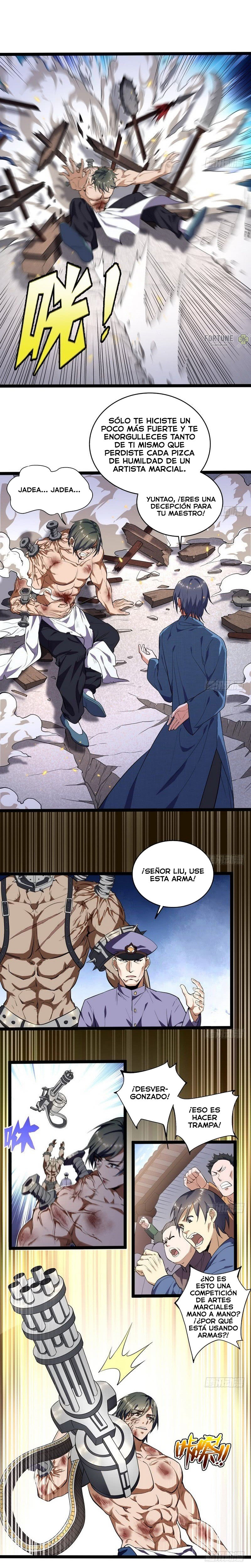 Soy un Dios Maligno Capitulo 20: Dios De Las Artes Marciales página 8