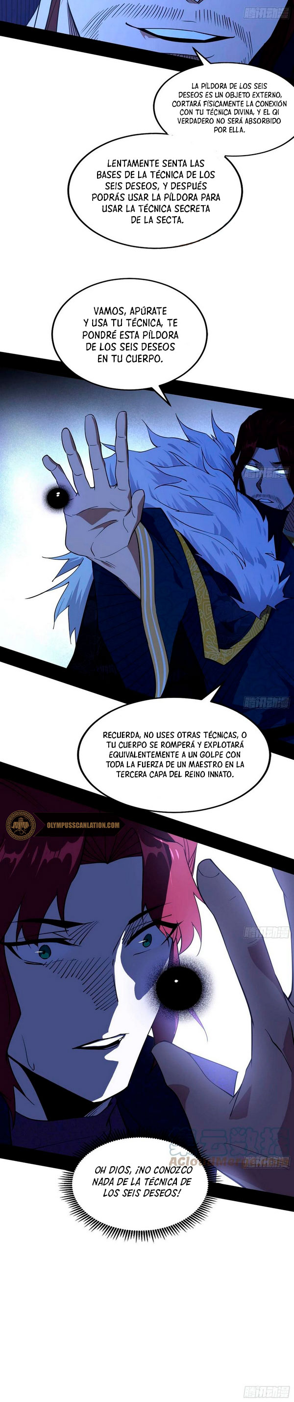 Soy un Dios Maligno Capitulo 209.2 página 10