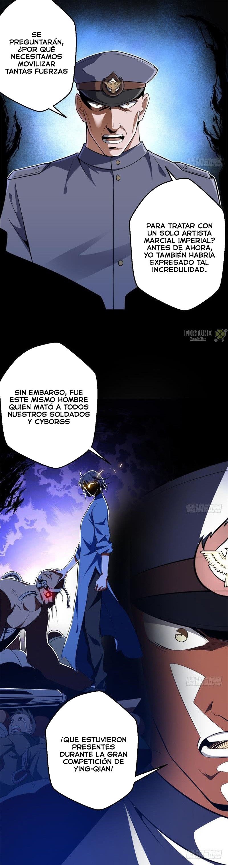 Soy un Dios Maligno Capitulo 22: El León Dormido Se Está Despertando página 5