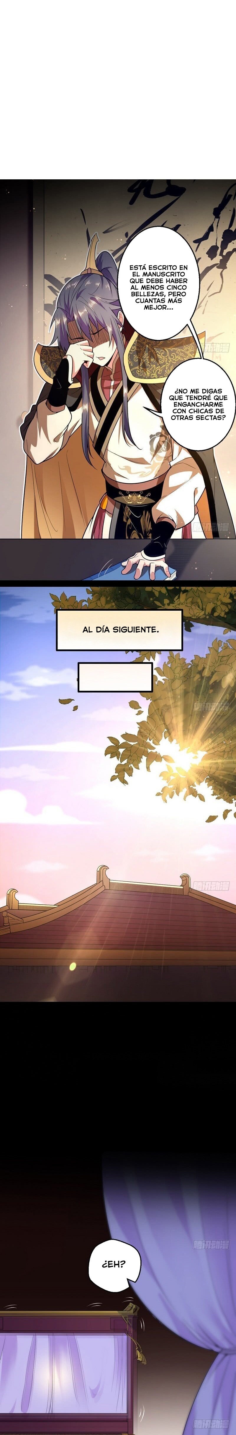 Soy un Dios Maligno Capitulo 25: El Dedo De La espada Florida página 10