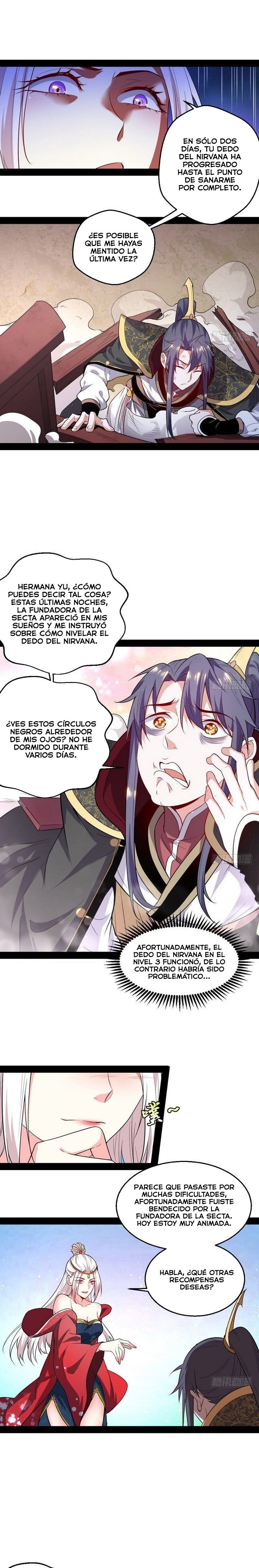 Soy un Dios Maligno Capitulo 25: El Dedo De La espada Florida página 12
