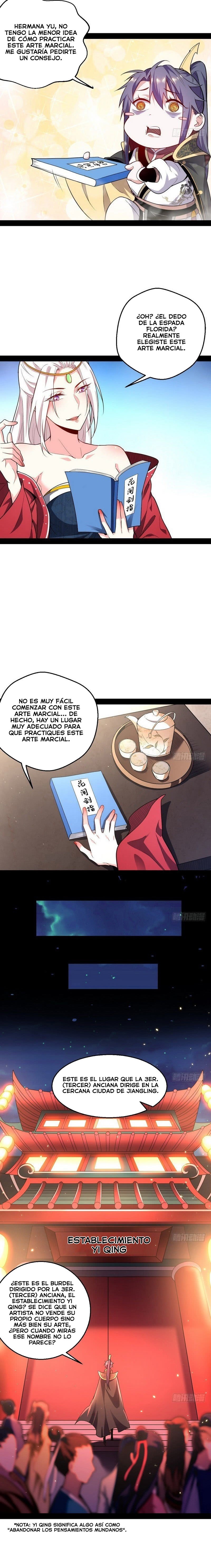 Soy un Dios Maligno Capitulo 25: El Dedo De La espada Florida página 13