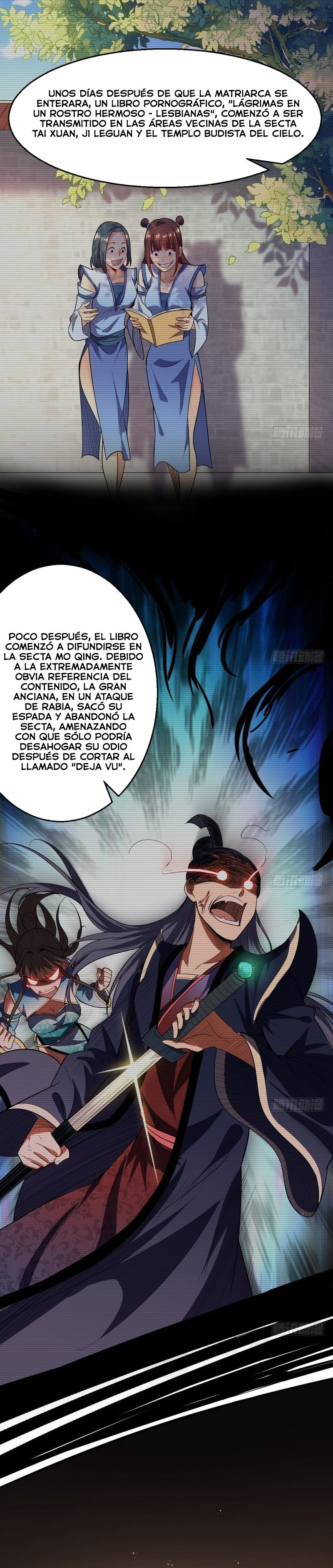 Soy un Dios Maligno Capitulo 25: El Dedo De La espada Florida página 18