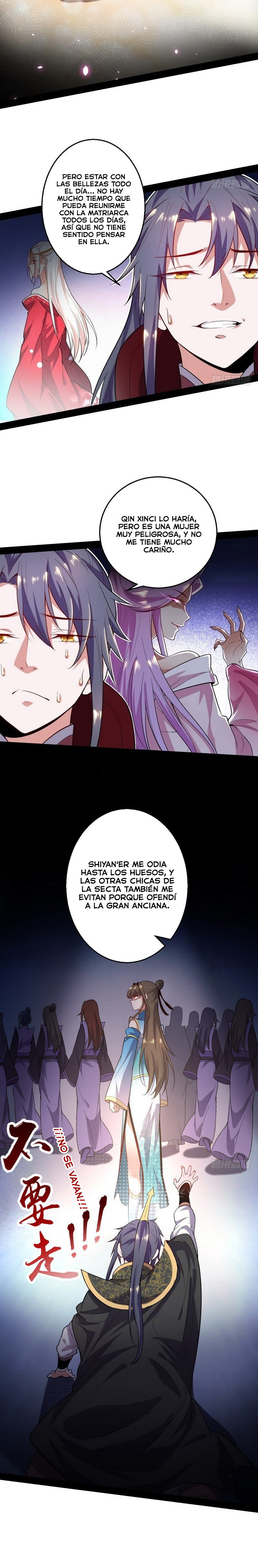 Soy un Dios Maligno Capitulo 25: El Dedo De La espada Florida página 9