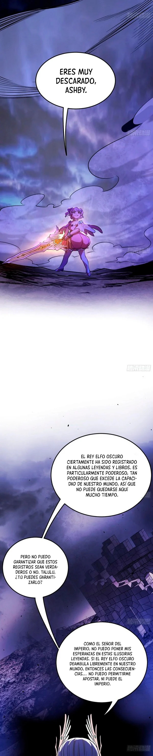 Soy un Dios Maligno Capitulo 255.1 página 5