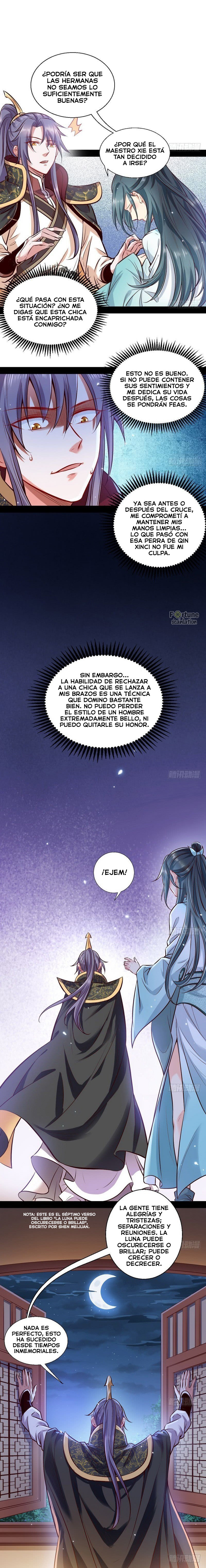 Soy un Dios Maligno Capitulo 29: Sólo Temo Que Me Estoy Cansando De La Belleza página 7