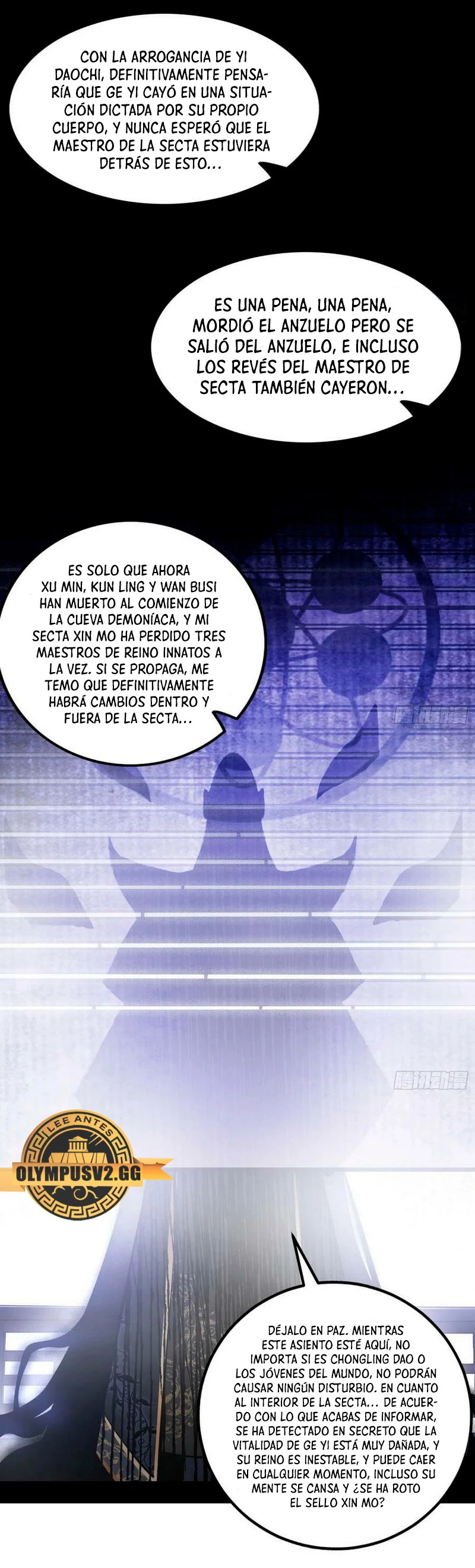 Soy un Dios Maligno Capitulo 318.2 página 11