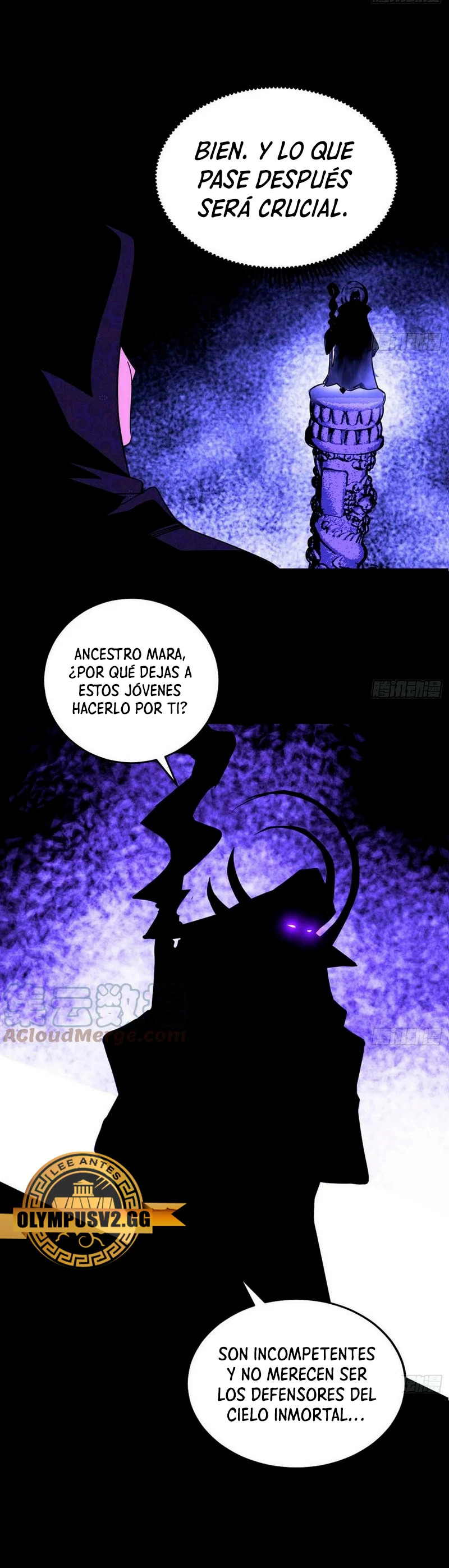 Soy un Dios Maligno Capitulo 320.2 página 5