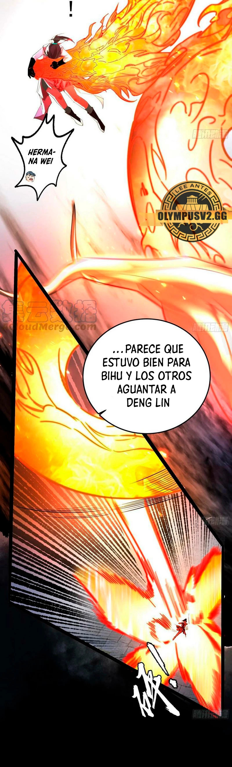 Soy un Dios Maligno Capitulo 321.2 página 3