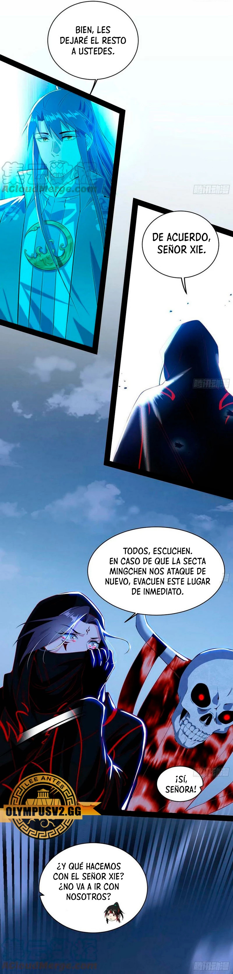 Soy un Dios Maligno Capitulo 322.1 página 9