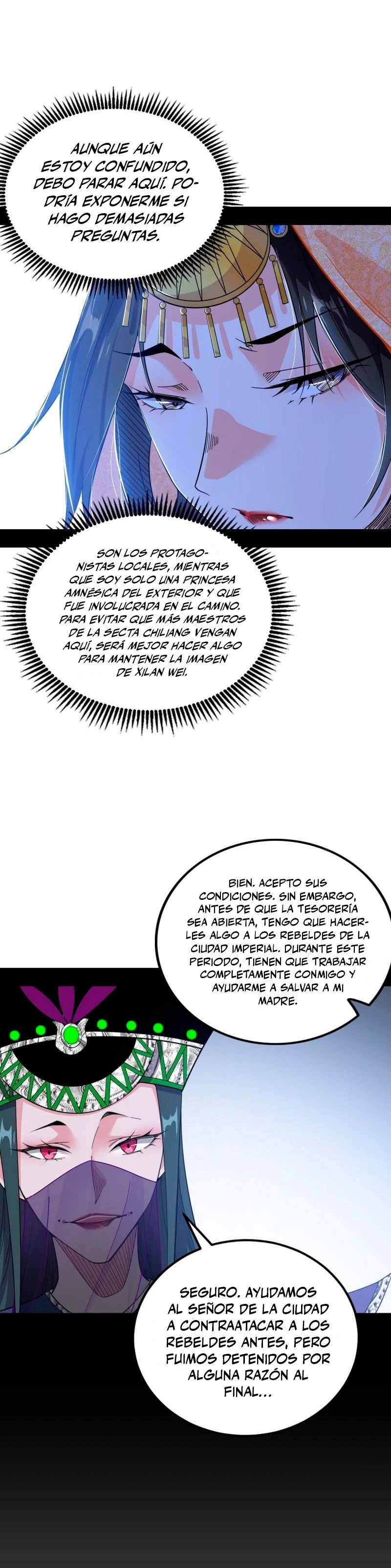 Soy un Dios Maligno Capitulo 341.2 página 8