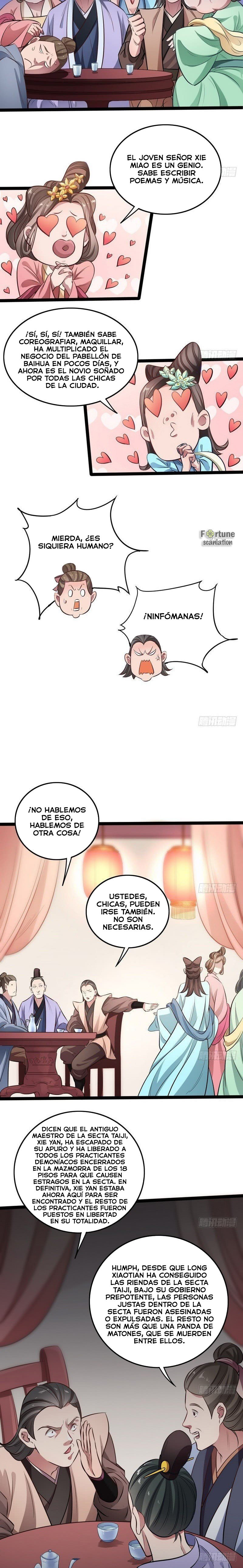 Soy un Dios Maligno Capitulo 35: Cuando Haya Subido De Nivel página 10