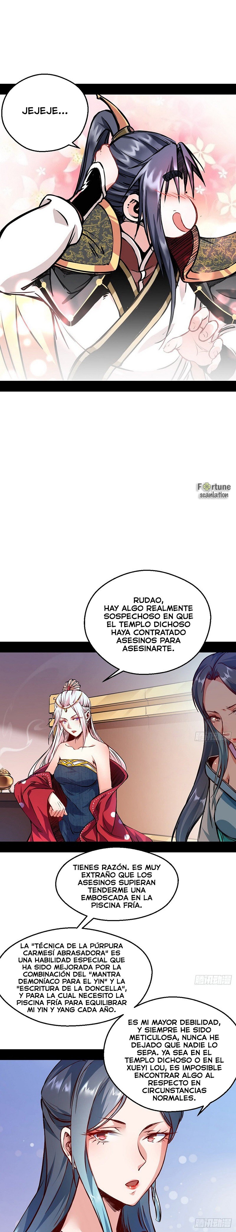 Soy un Dios Maligno Capitulo 40: Para Resistir La Agresión Exterior Hay Que Deshacerse Primero Del Enemigo Interno página 10