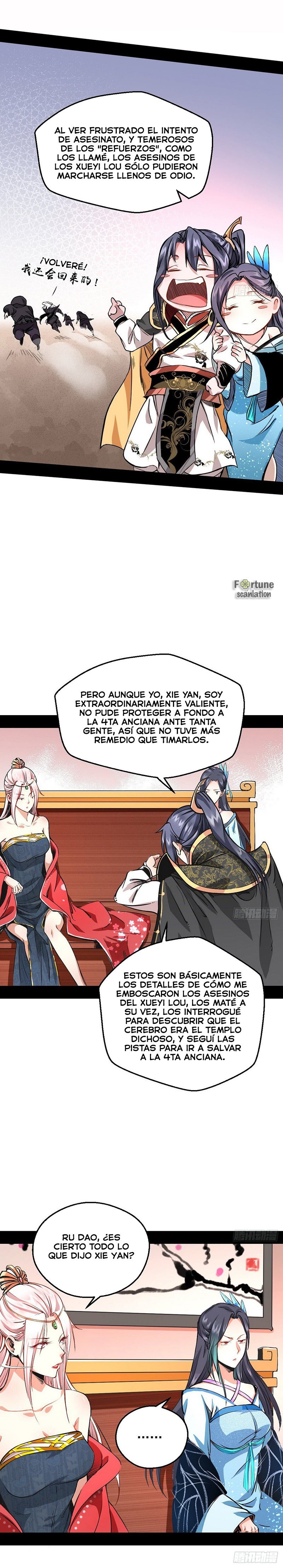 Soy un Dios Maligno Capitulo 40: Para Resistir La Agresión Exterior Hay Que Deshacerse Primero Del Enemigo Interno página 7