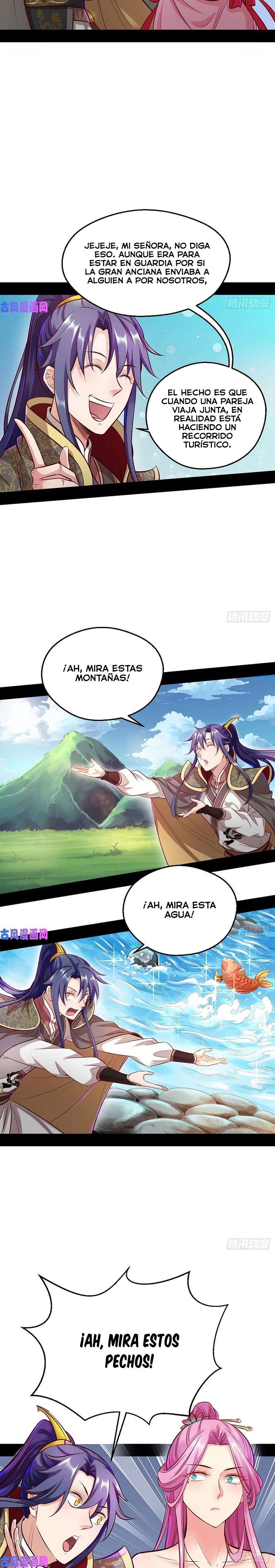Soy un Dios Maligno Capitulo 41: Voy a Actuar Como Un Gran Sabelotodo página 8