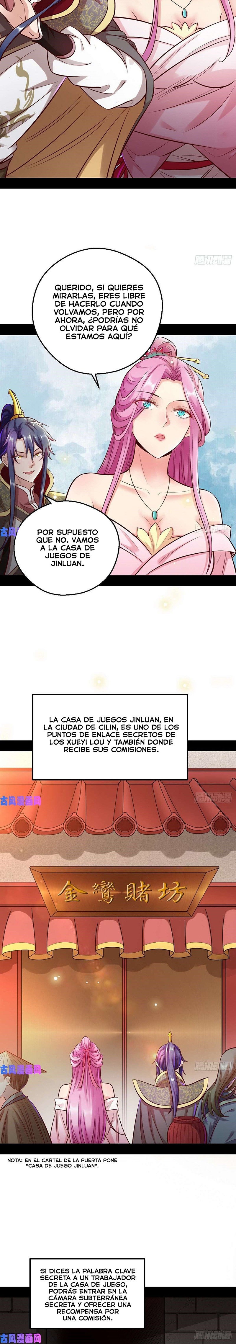 Soy un Dios Maligno Capitulo 41: Voy a Actuar Como Un Gran Sabelotodo página 9