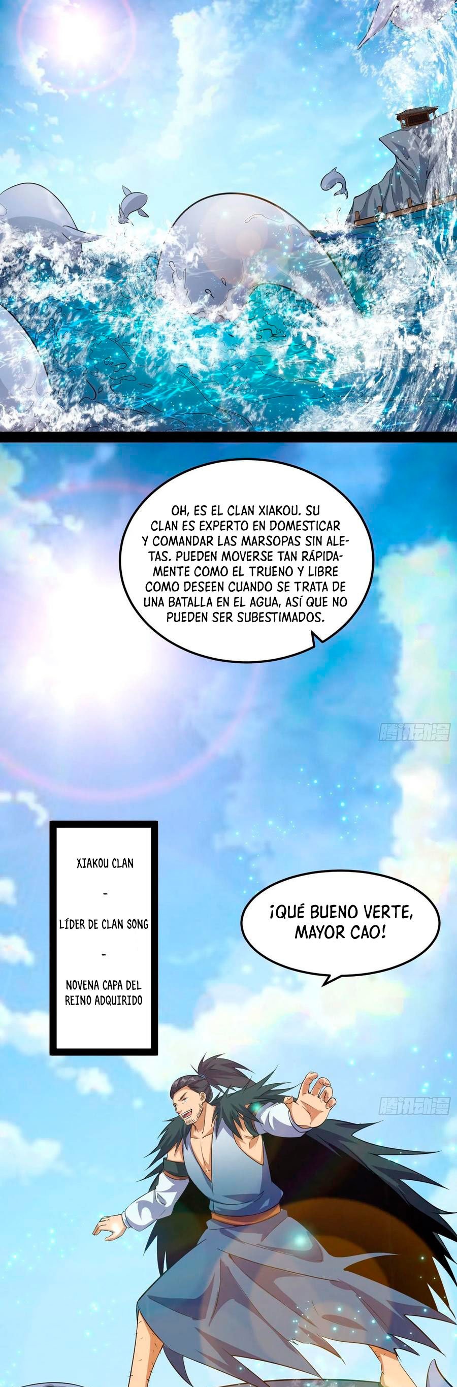 Soy un Dios Maligno Capitulo 78.2 página 9