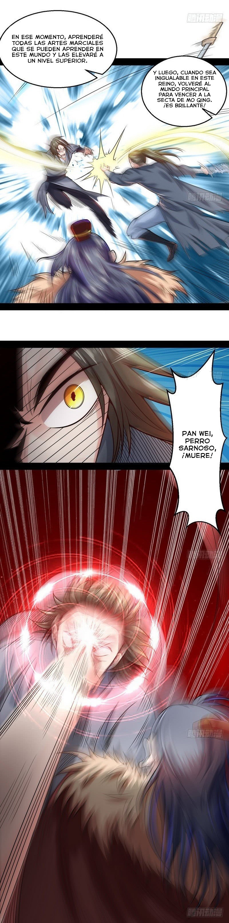 Soy un Dios Maligno Capitulo 8: El regreso al mundo principal página 12