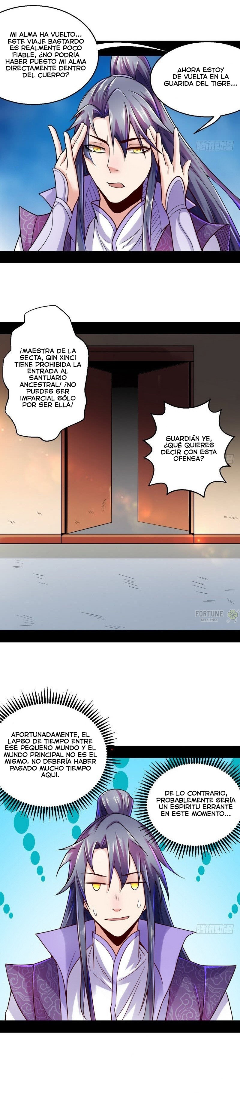Soy un Dios Maligno Capitulo 8: El regreso al mundo principal página 18