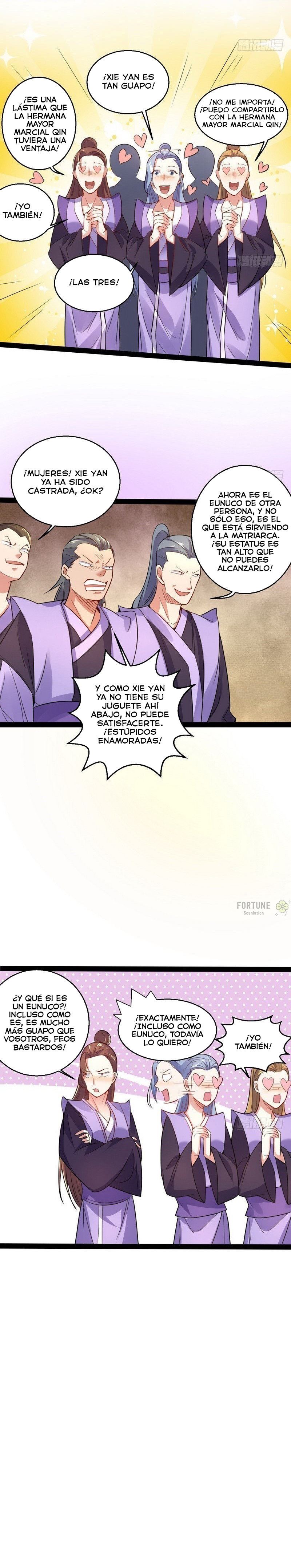 Soy un Dios Maligno Capitulo 9: ¿Fue castrado? página 18