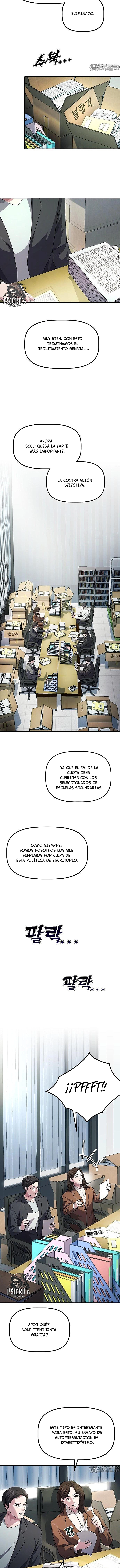 El novato de la gran empresa hace bien su trabajo Capitulo 1 página 5