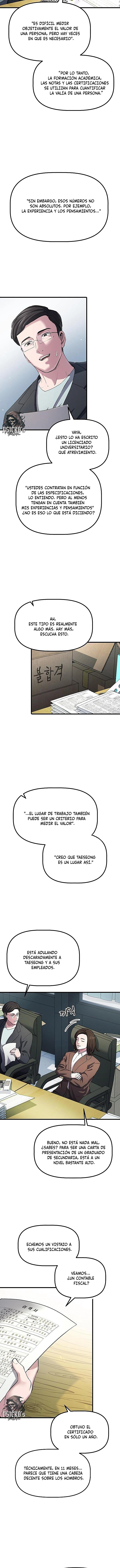 El novato de la gran empresa hace bien su trabajo Capitulo 1 página 6
