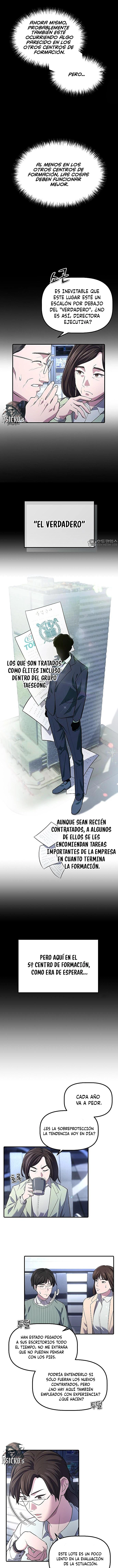 El novato de la gran empresa hace bien su trabajo Capitulo 3 página 5