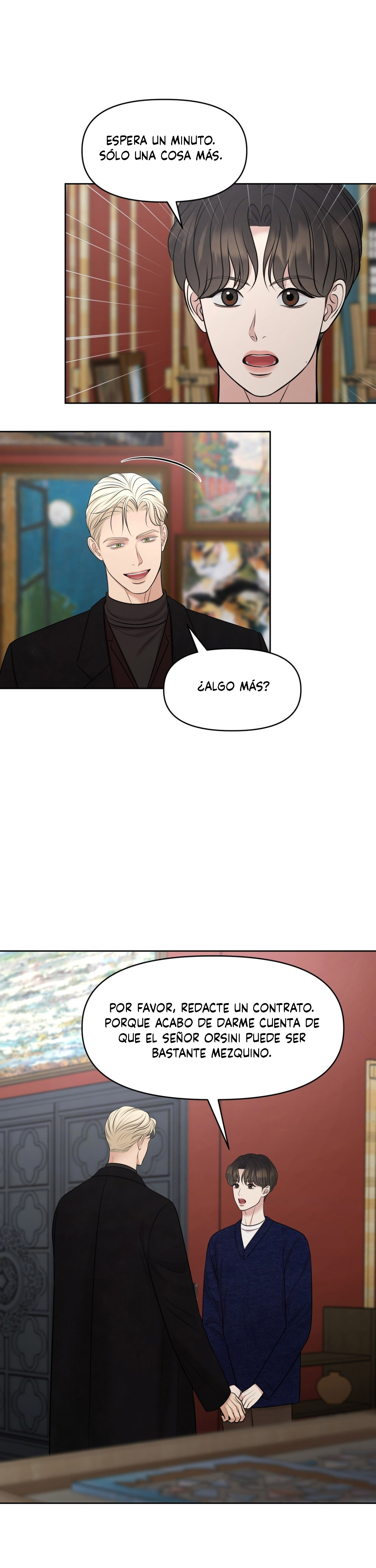 oleo sobre lienzo Capitulo 14 página 17