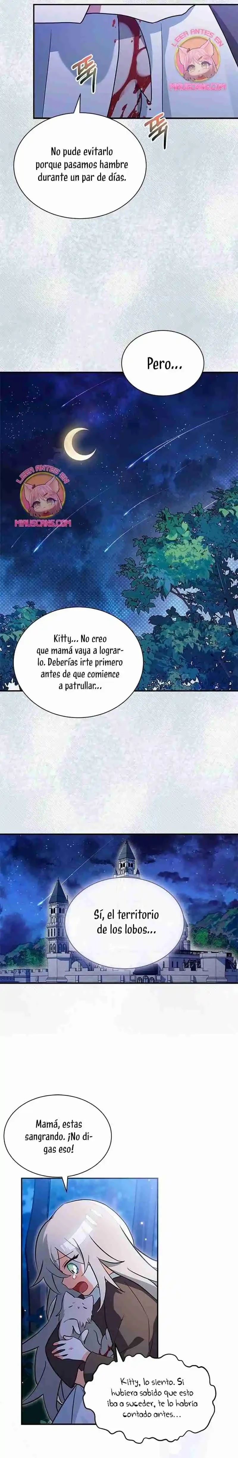 Es un gato, ¿pero fue adoptada por una familia de lobos? Capitulo 1 página 7