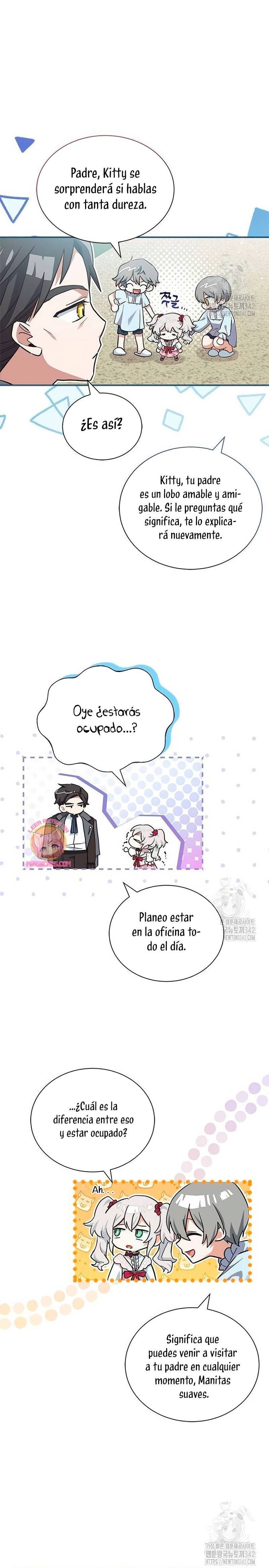 Es un gato, ¿pero fue adoptada por una familia de lobos? Capitulo 10 página 21