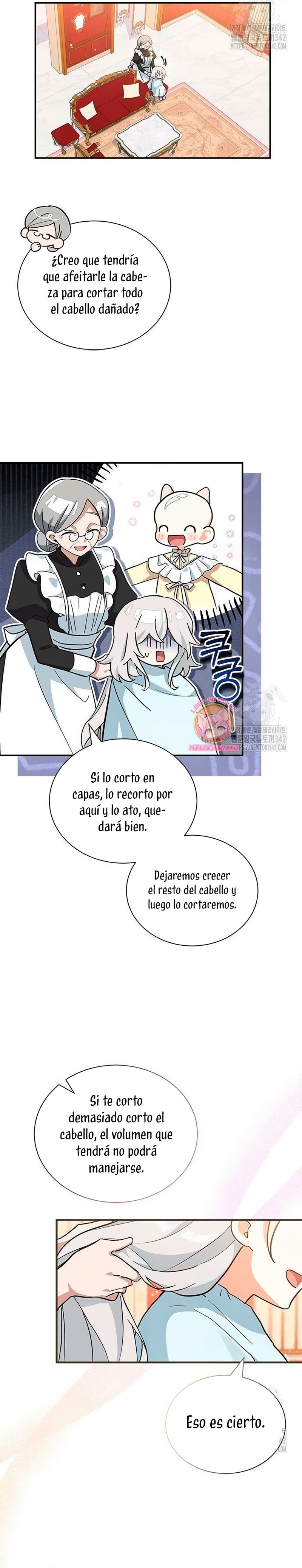 Es un gato, ¿pero fue adoptada por una familia de lobos? Capitulo 10 página 7