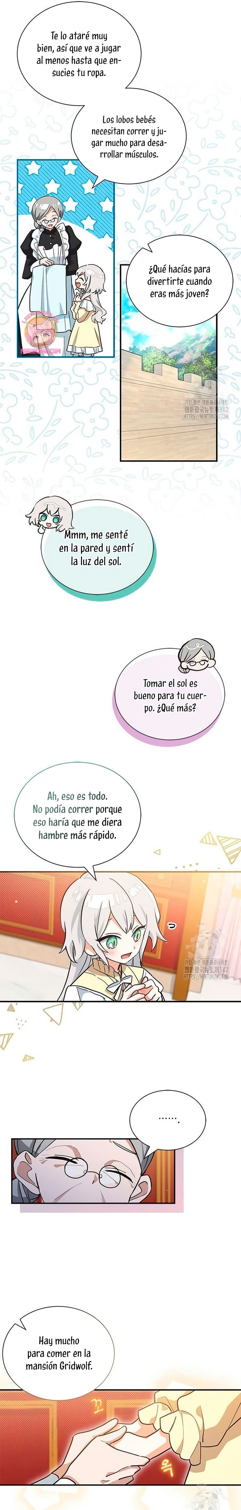 Es un gato, ¿pero fue adoptada por una familia de lobos? Capitulo 10 página 9