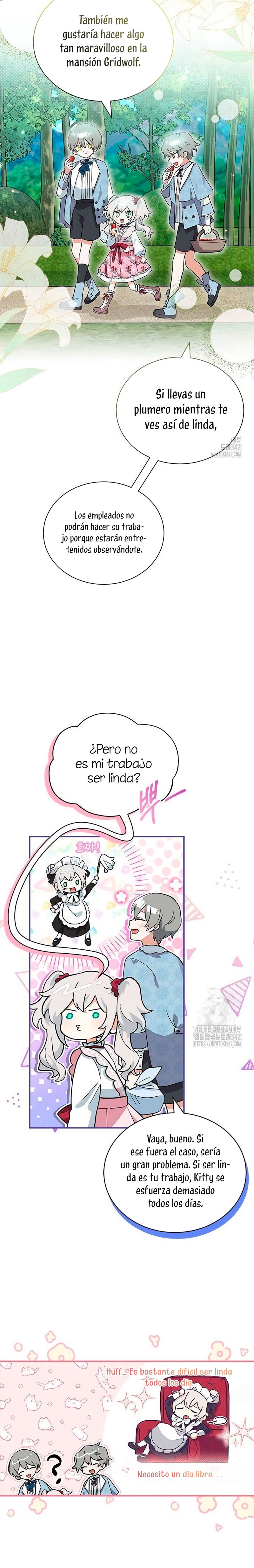 Es un gato, ¿pero fue adoptada por una familia de lobos? Capitulo 11 página 12