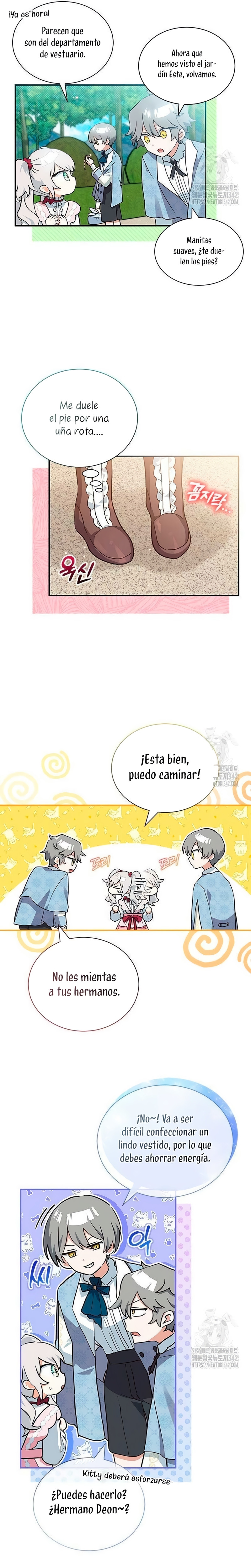 Es un gato, ¿pero fue adoptada por una familia de lobos? Capitulo 11 página 16