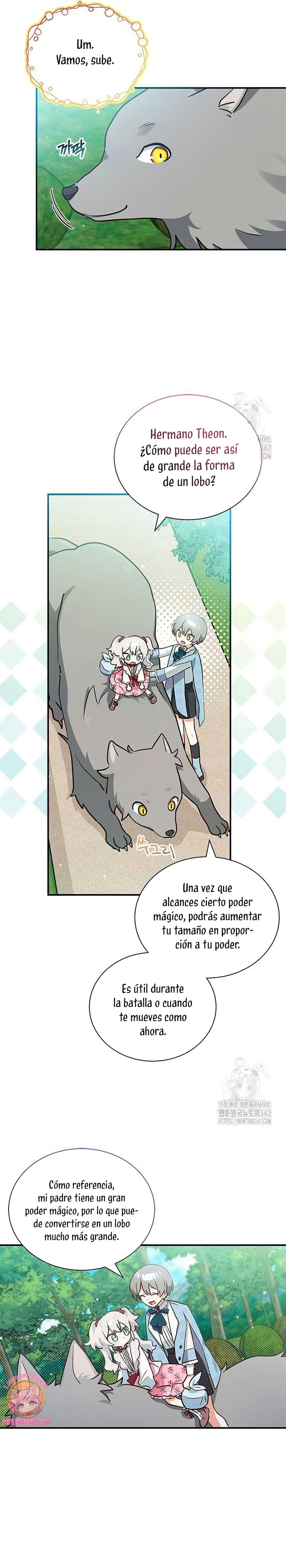 Es un gato, ¿pero fue adoptada por una familia de lobos? Capitulo 11 página 19