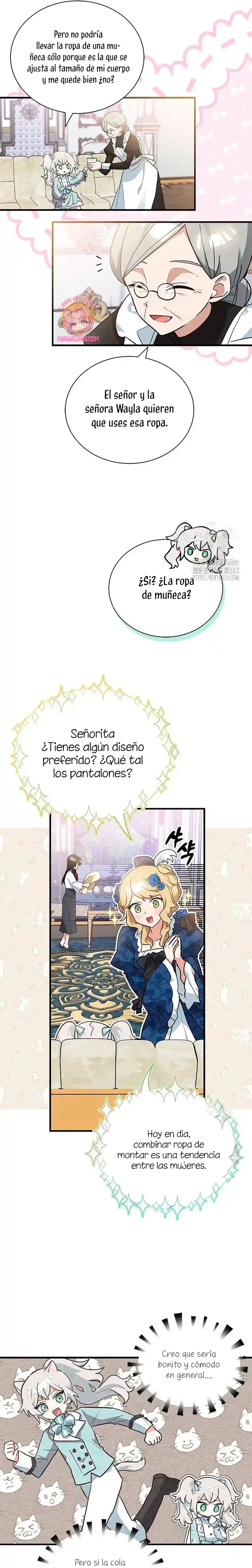 Es un gato, ¿pero fue adoptada por una familia de lobos? Capitulo 12 página 11