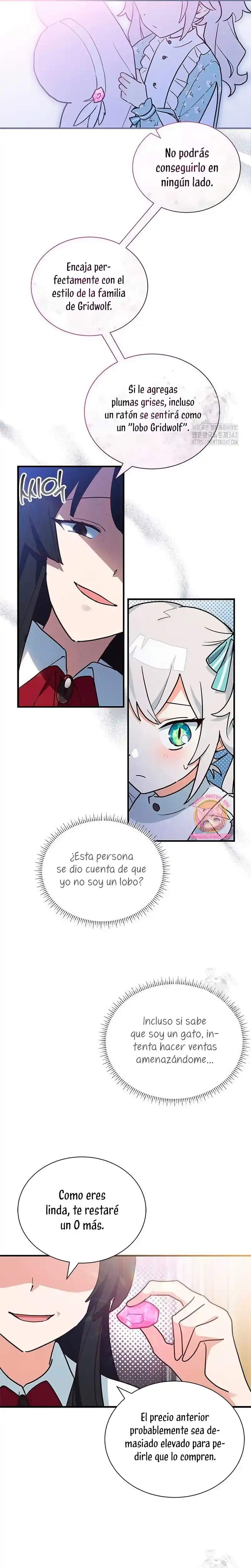 Es un gato, ¿pero fue adoptada por una familia de lobos? Capitulo 12 página 19