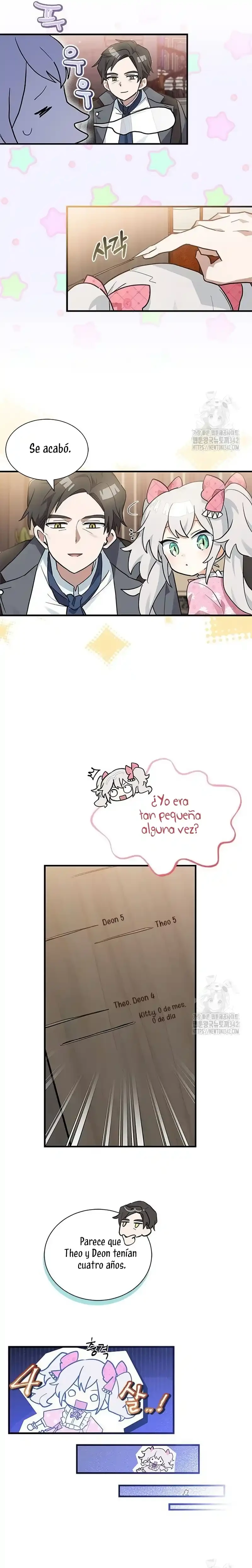 Es un gato, ¿pero fue adoptada por una familia de lobos? Capitulo 13 página 18