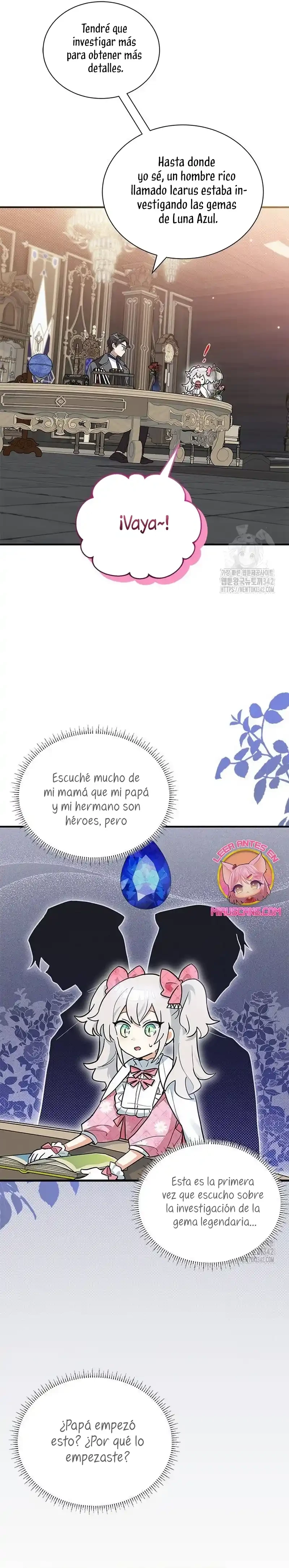 Es un gato, ¿pero fue adoptada por una familia de lobos? Capitulo 14 página 10