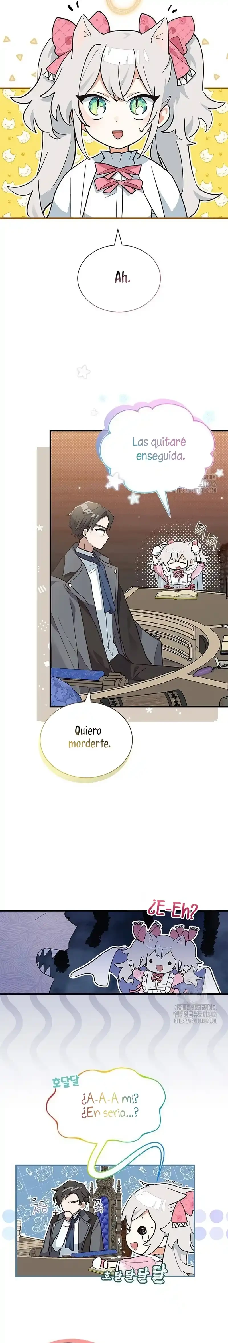 Es un gato, ¿pero fue adoptada por una familia de lobos? Capitulo 14 página 14