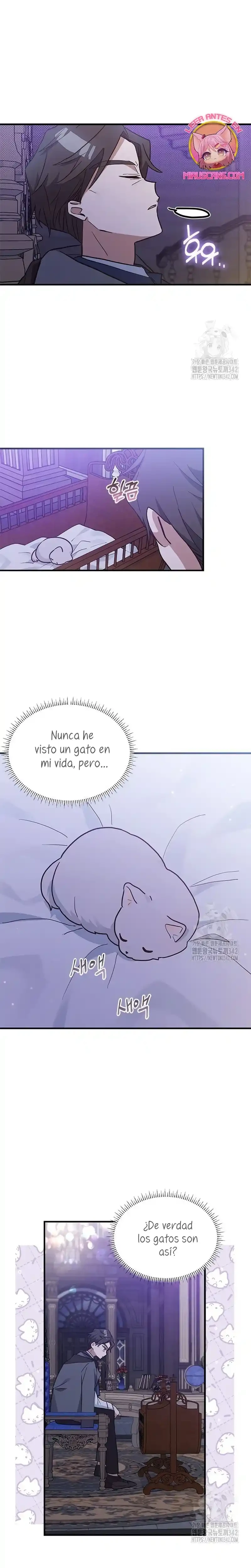 Es un gato, ¿pero fue adoptada por una familia de lobos? Capitulo 14 página 19